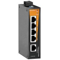 Switch, przełącznik sieciowy niezarządzany, IE-SW-BL05-5TX, Fast Ethernet, 5xRJ45, IP30 | 1240840000 Weidmuller