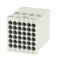 Ramka dokująca wkładów do złącz przemysłowych HDC MHD 36 MC | 1428860000 Weidmuller