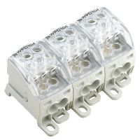 Złączka szynowa przelotowa WPD 304 3X25/6X16+9X10 3XGY | 1562160000 Weidmuller