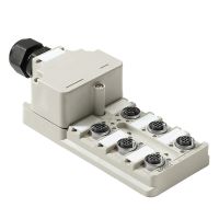 Pasywny rozdzielacz czujnik / człon wykonawczy SAI-6-M 5P M12 | 1701240000 Weidmuller