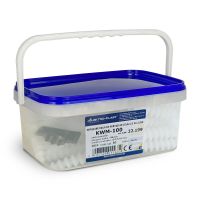 Kołki do montażu w izolacji wkręcane z kluczem KWM-100 BOX białe, wiaderko (50szt) | 22.199 Elektro-Plast Opatówek
