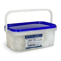 Kołki do montażu w izolacji wkręcane z kluczem KWM-120 BOX białe, wiaderko (50szt) | 22.119 Elektro-Plast Opatówek