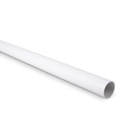 Rura elektroinstalacyjna sztywna PVC RL 37 320N samogasnąca, biała (3m/10szt) | 10100 TT Plast