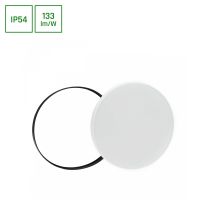 Plafon LED Nymphea Black&White Rings 40W 3200lm NW 4000K IP54 biały/czarny | SLI031037NW_PW Wojnarowscy