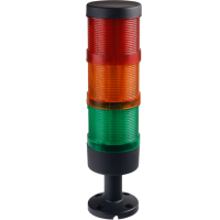 Kolumna sygnalizacyjna czerwona, żółta, zielona 230VAC LT70\3-230 | LT70\3-230 Spamel