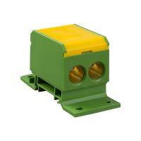 Blok rozdzielczy DB6-Z, żółto/zielony | 48.44 Elektro-Plast Opatówek