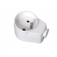 Gniazdo wtyczkowe AWA-GKM, Magnes, białe | 51.95 Elektro-Plast Opatówek