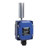 Wyłącznik krańcowy XCR-T Dźwignia z rolką 2 OC | XCRT115EX Telemecanique Sensors