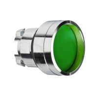 Przycisk wpuszczony zielony samopowrotny bez podśw. metalowy bez oznaczenia Harmony XB4 | ZB4BA36 Schneider Electric