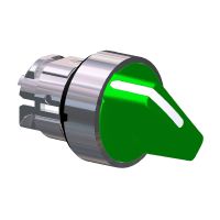 Napęd przełącznika 2-pozycyjny zielony stabilny krótkie metalowy Harmony XB4 | ZB4BD203 Schneider Electric