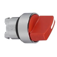 Napęd przełącznika 2-pozycyjny czerwony stabilny krótkie metalowy Harmony XB4 | ZB4BD204 Schneider Electric