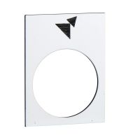 Etykieta wymiary 30x40mm biała Harmony XAC | ZB2BY4965 Schneider Electric