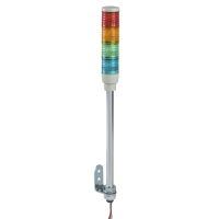 Kolumna świetlna bez buczyka Fi-40 4 elementy światło ciągłe LED 24V XVA | XVC4B4 Schneider Electric