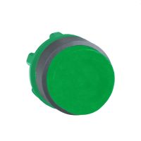 Główka przycisku wystającego z samopowrotem zielona plastikowa Harmony XB5 | ZB5AL3 Schneider Electric