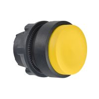 Napęd przycisku wystającego zółty samopowrotny plastikowy Harmony XB5 | ZB5AL5 Schneider Electric