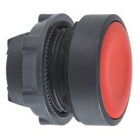 Główka przycisku płaskiego z mechanizmem PUSH-PUSH czerwona plastikowa, Harmony XB5 | ZB5AH04 Schneider Electric