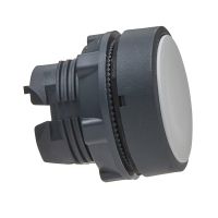 Napęd przycisku płaskiego biały push-push bez podświetlenia plastikowy Harmony XB5 | ZB5AH01 Schneider Electric