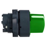 Główka przełącznika 3-pozycyjnego z samopowrotem zielona, plastikowa, Harmony XB5 | ZB5AD303 Schneider Electric