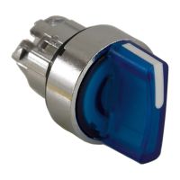 Napęd przełącznika 3-pozycyjny niebieski z prawej do środka LED metalowy Harmony XB4 | ZB4BK1863 Schneider Electric