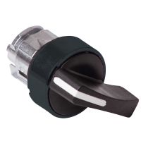 Przełącznik 2-pozycyjny Fi-22mm czarny stabilny piórko długie okrągły metalowy, Harmony XB4 | ZB4BJ27 Schneider Electric