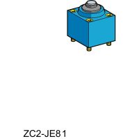 Głowica łącznika krańcowego OsiSense XC metalowa zakres temperatur minus 25..70°C | ZC2JE81 Telemecanique Sensors