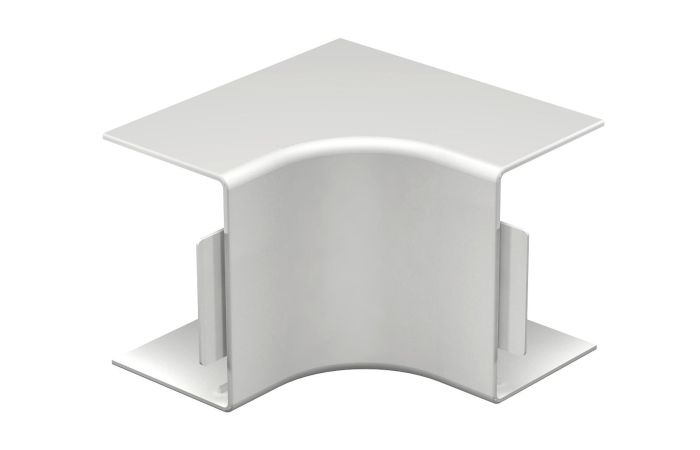 Kształtka naroża wewnętrznego 60x90mm, PVC, czysta biel, 9010 WDK HI60090RW | 6192025 Obo Bettermann