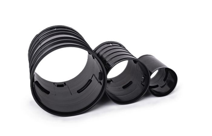 Złączka do rur dwuwarstwowych karbowanych ZRD 160 (14szt) | 10205 TT Plast