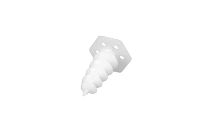 Wkręcany kołek do montażu w izolacji, z kluczem KWM-50 biały (4szt) | 22.148 Elektro-Plast Opatówek