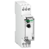 Przekaźnik iRTA, modułowy opóźnia załączanie odbiornika 1C/O Uc 24–240VAC/24VDC, Acti 9 | A9E16065 Schneider Electric