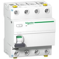 Wyłącznik różnicowoprądowy 4P 100A 300mA typ AC, iID-100-4-300-AC, Acti 9 | A9Z14491 Schneider Electric