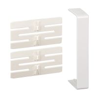 Łącznik z osłoną poŁączenia 140x55 mm PC/ABS biel polarna Optiline 45 | ISM10306P Schneider Electric