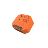Podwójny przekaźnik Wi-Fi dwukanałowy 230 V DOUBLE SWITCH FOX | WI-R2S2-P F&F