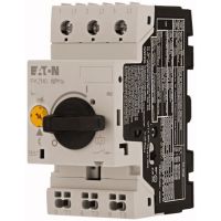 Wyłącznik silnikowy 3P, 2,2kW, 4-6,3A, zaciski śrubowe/Push-In , PKZM0-6,3-SPI16 | 199185 Eaton