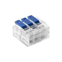 Złączka instalacyjna zaciskowa 3-przewodowa 0,75-4mm2 (opak 10szt) | OR-SZ-8017/3/10 Orno