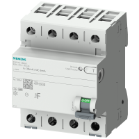 Wyłącznik różnicowoprądowy 3+N typ F, In: 63 A, 30 mA, 6 mA DC, Un AC: 400 V | 5SV3346-3KK60 Siemens