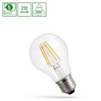 Lampa LEDbulb GLS COG (60W) 3,8W 806lm CW 6000K CLEAR A-CLASS 212lm/W Filament 5 lat gwarancji | WOJ+14641 Wojnarowscy