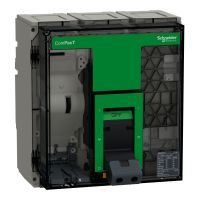 Wyłącznik, ComPacT NS1000N, 50kA przy 415VAC, 4P, stacjonarny, sterowanie ręczne, MicroLogic 5.0E, 1 | C100N45EFM Schneider Electric