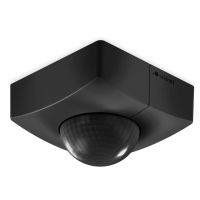 Czujnik ruchu i zmierzchu Steinel IS3360 COM1 natynkowy IP54 kwadrat czarny | ST068523 Lange Łukaszuk