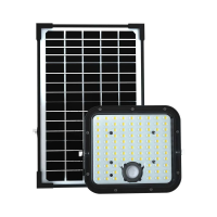 Naświetlacz LED solarny V-TAC 30W IP65 pilot timer LiFePO 6.4V 6000mA czarny VT-432 4000K 4800lm 3 l | 3800170206892 LED EUROPE