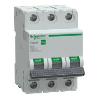 Wyłącznik nadprądowy 3P B 10A 6kA, Easy9 Pro EZ9F-B10-3 | EZ9F27310 Schneider Electric