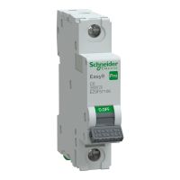 Wyłącznik nadprądowy 1P C 6A 6kA, Easy9 Pro EZ9F-C6-1 | EZ9F57106 Schneider Electric
