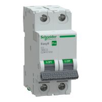Wyłącznik nadprądowy 2P C 2A 6kA, Easy9 Pro EZ9F-C2-2 | EZ9F57202 Schneider Electric