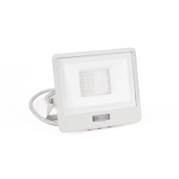 Naświetlacz LED V-TAC 30W SAMSUNG CHIP czujnik ruchu biały przewód 1M VT-138S-1 6400K 2340lm 5 lat g | 3800157661584 LED EUROPE