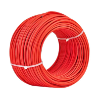 Kabel przewód solarny paneli PV czerwony 4mm2 100mb V-TAC | 3800157690980 LED EUROPE