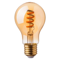 Żarówka LED V-TAC 4W E27 A60 spiral filament bursztyn VT-2154-N 1800K 400lm | 3800157684002 LED EUROPE