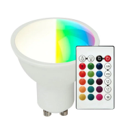 Żarówka LED V-TAC 4,8W GU10 pilot VT-2244-N-1 RGB+3000K 420lm | 3800157685634 LED EUROPE