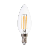 Żarówka LED V-TAC 6W filament E14 świeczka VT-2327 3000K 800lm | 3800170211391 LED EUROPE