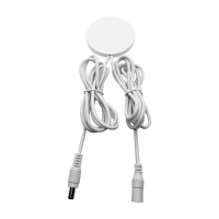 Włącznik dotykowy ukryty podblatowy meblowy 12V-24V biały V-TAC VT-2412 | 3800170220065 LED EUROPE