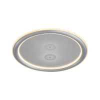 Oprawa sufitowa V-TAC 50W LED 55cm ściemnialna szara pilot CCT VT-84031 3000K-4000K-6500K 4000lm | 3800170255432 LED EUROPE