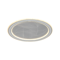Oprawa sufitowa V-TAC 50W LED 55cm ściemnialna szara pilot CCT VT-84032 3000K-4000K-6500K 4000lm | 3800170255456 LED EUROPE